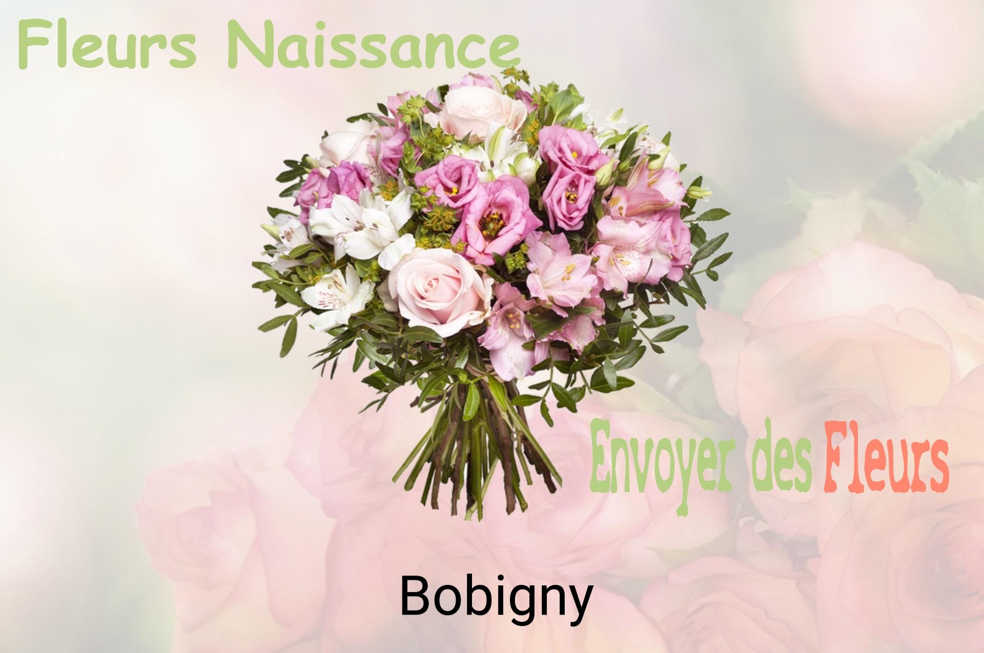 Bouquet de fleurs de naissance livré à Bobigny